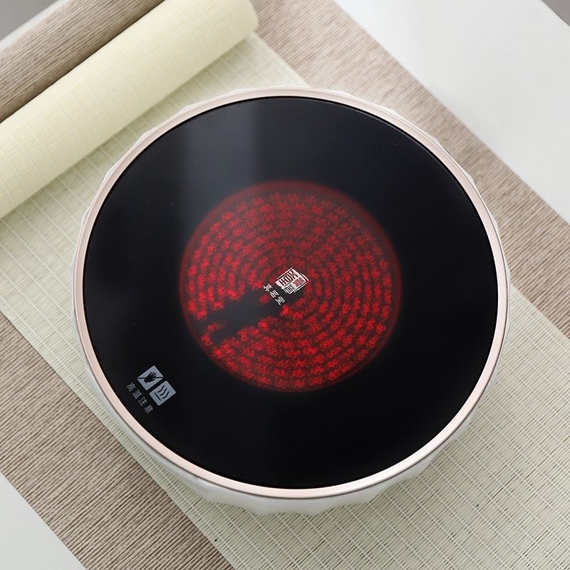 真茗堂【摩卡】1200W电陶茶炉耐高温玻璃泡茶炉煮咖啡炉