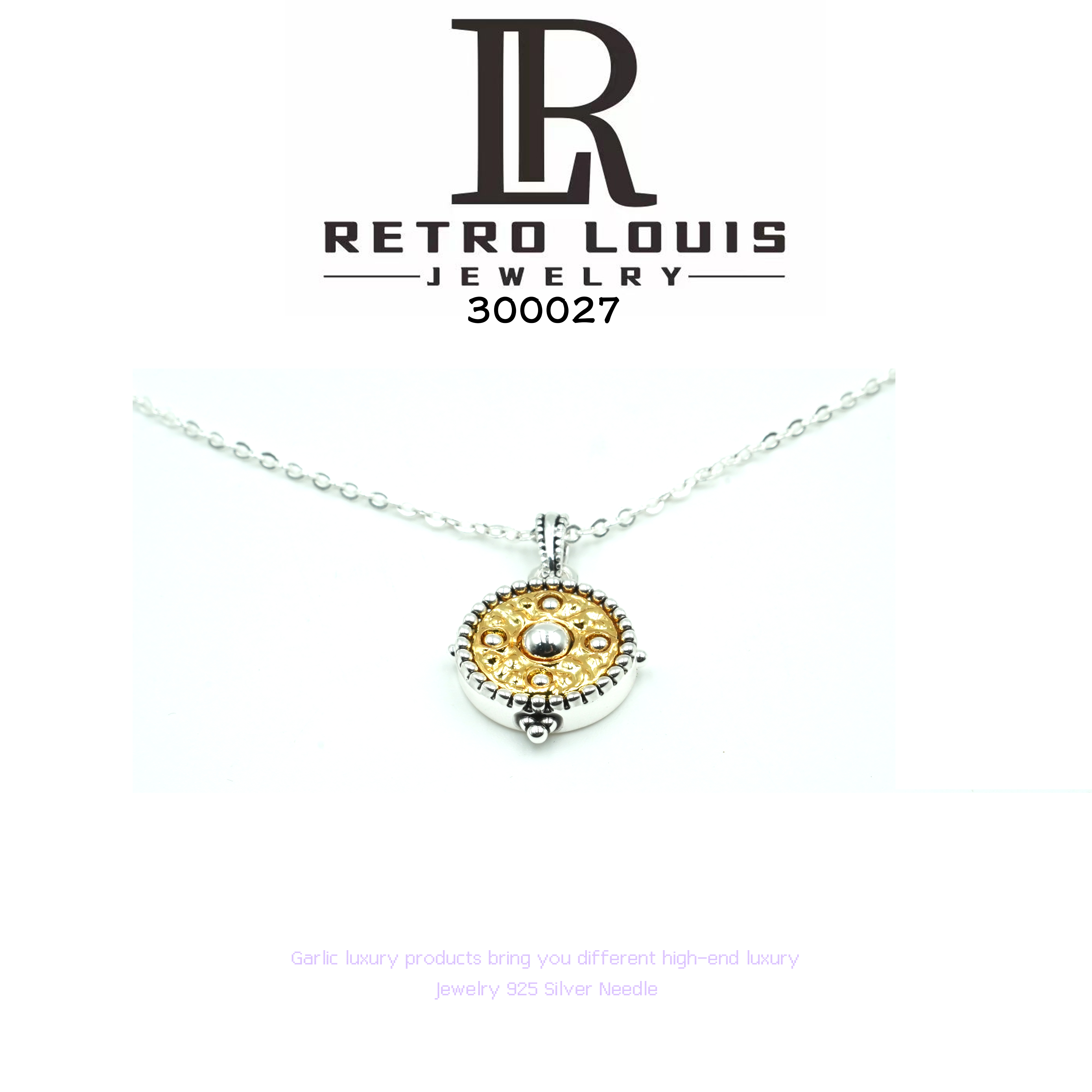 铜合金项链 RETRO LOUIS项链~300027