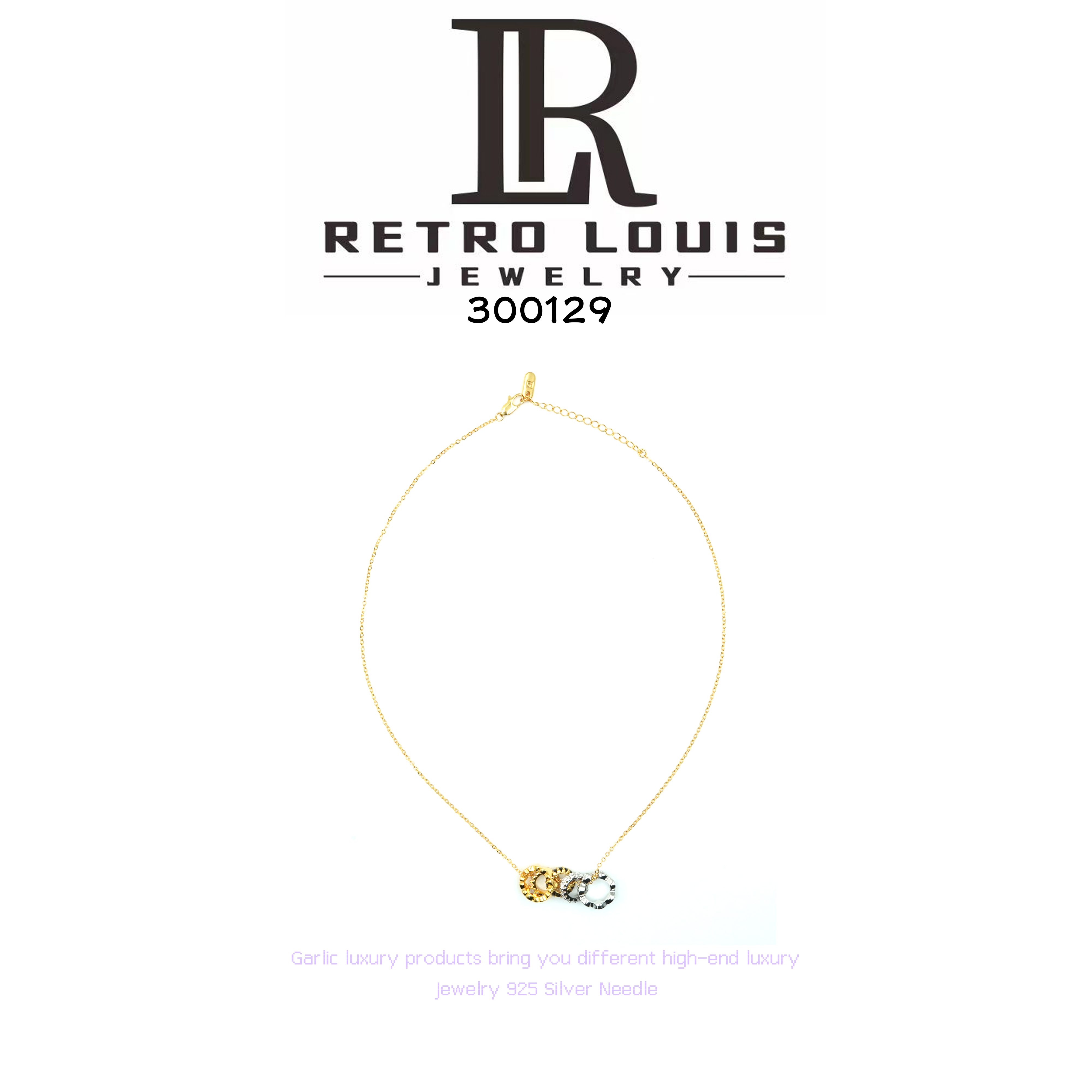 铜合金项链 RETRO LOUIS项链~300129