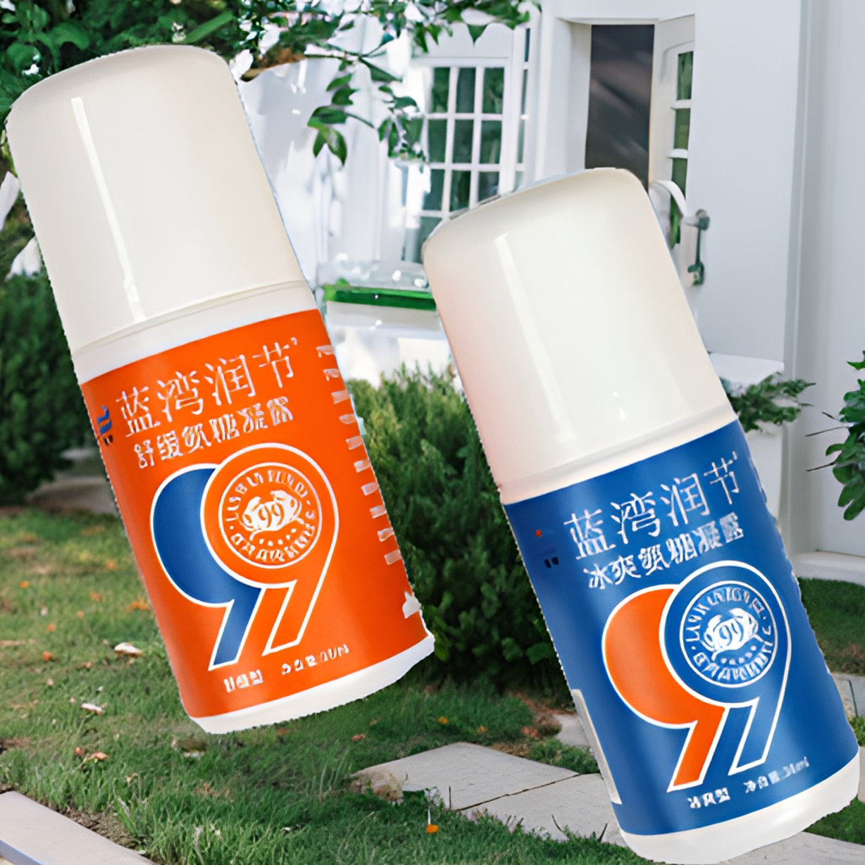 关节肩颈氨糖凝露蓝湾润节舒缓运动凝胶外用涂抹正品便携提神冰爽