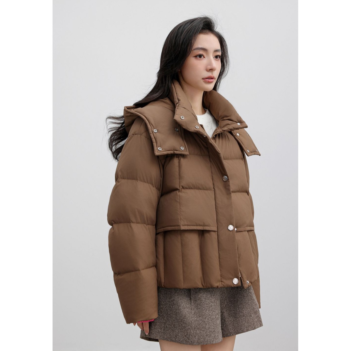 线下1369！扑面而来的时尚！90鸭绒~经典舒适女式羽绒服M11850