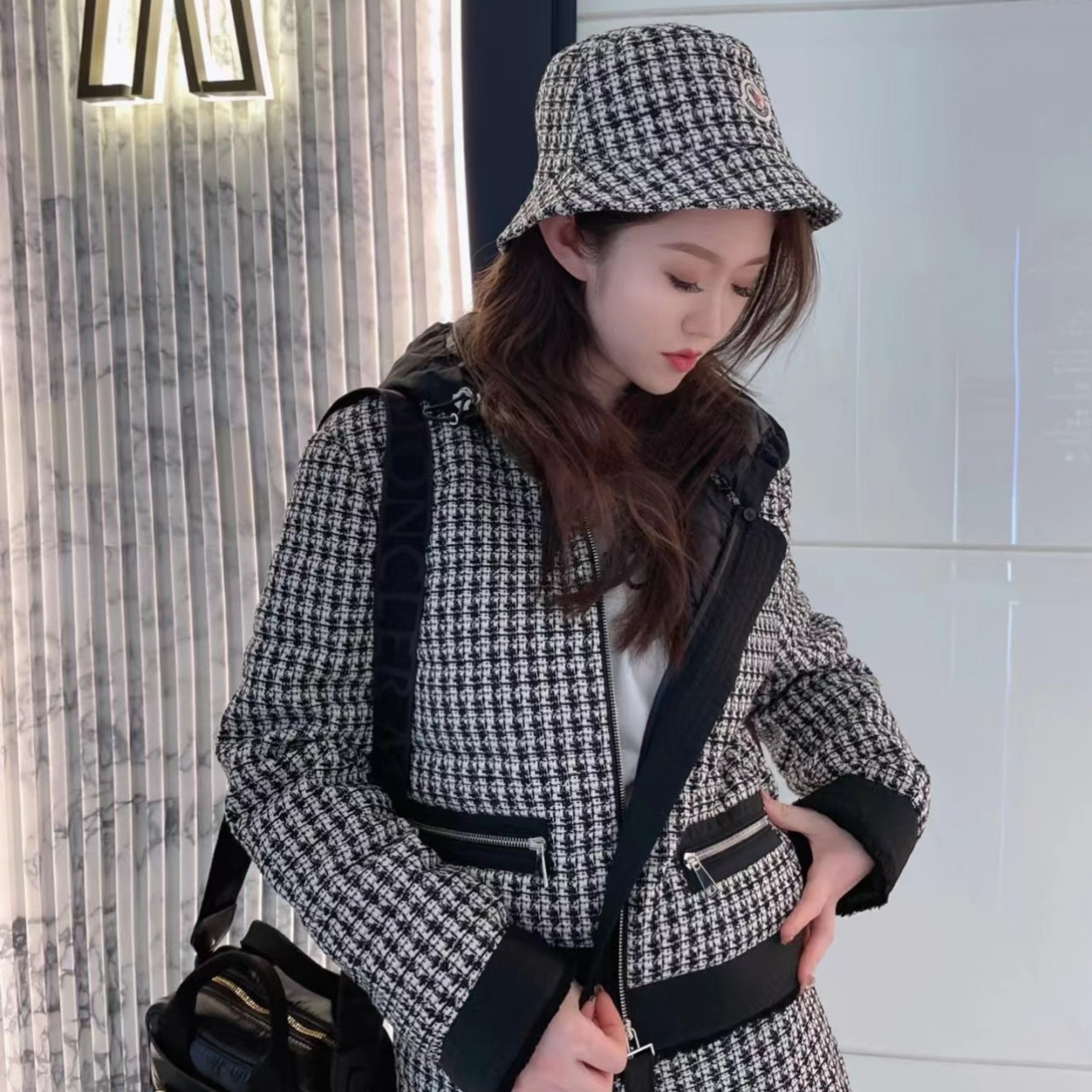 99新 蒙口 羽绒服安洁利严选羽绒服/YK0104344