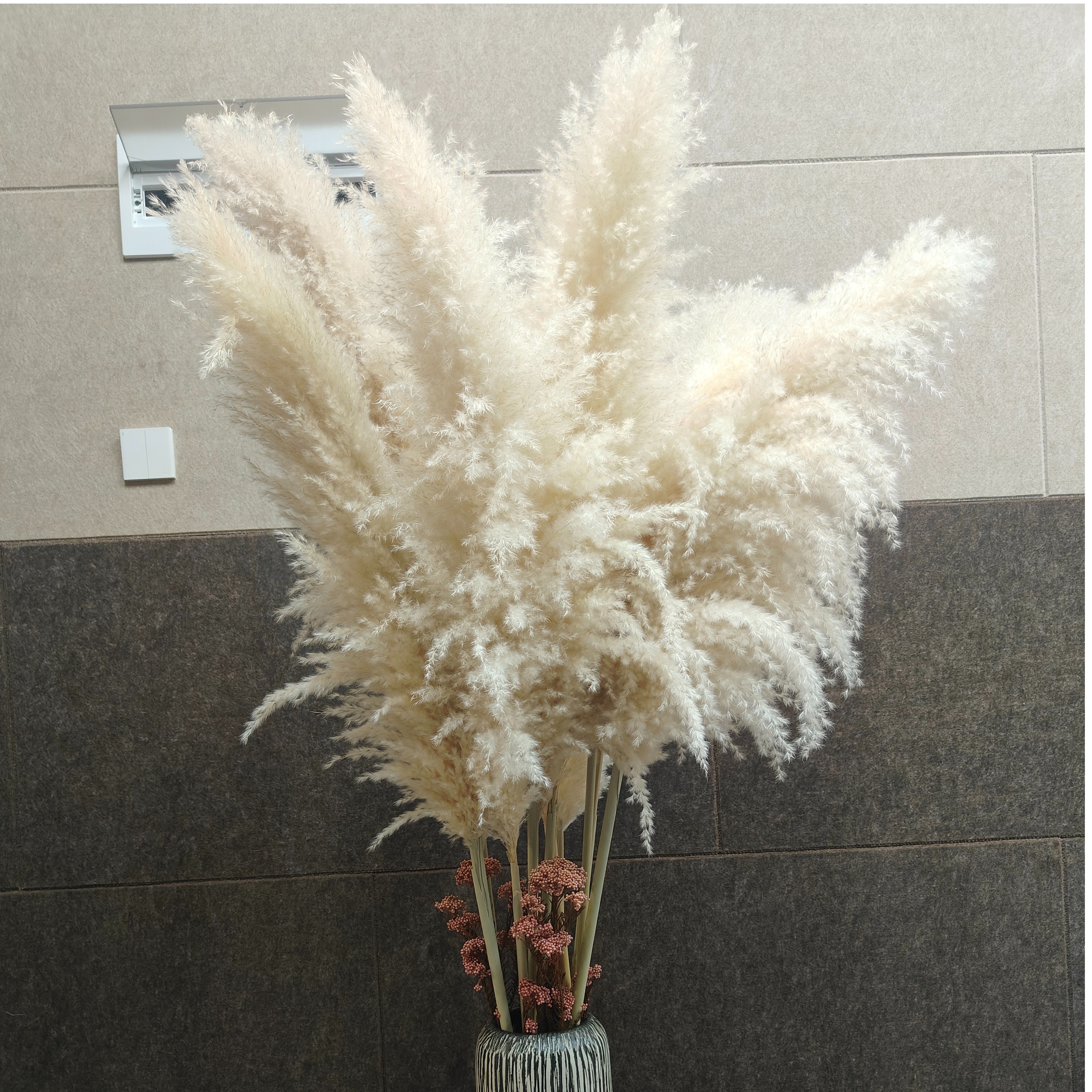 【素秋】高级室内家用奢华干花永生花多种花材搭配