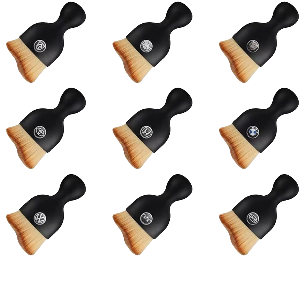 车载内饰扫灰尘软毛刷洗车工具汽车除尘刷子出风口键盘缝隙清洁刷