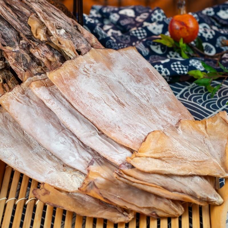 鱿鱼干尤鱼海鲜干货淡晒干鱿鱼大鱿鱼克海鲜干货水产食材