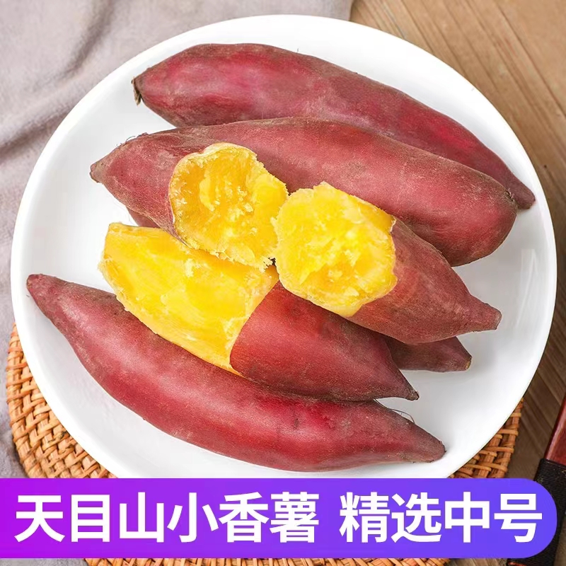 今绿优优选天目山小香薯软糯香甜饱腹感强5斤包邮坏果包赔