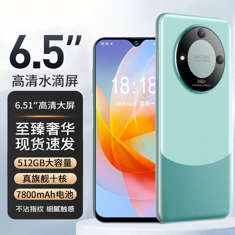 【官方正品】新款512G高端商务人脸双卡双待全网通智能手机