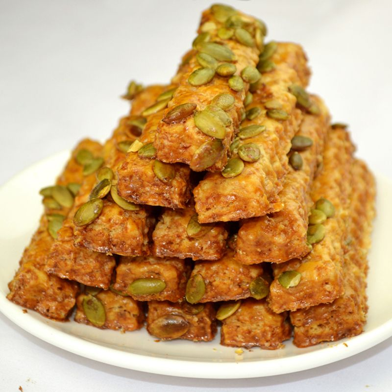 手工香脆南瓜酥千层饼干酥脆儿童早餐点心办公室休闲零食散装糕点