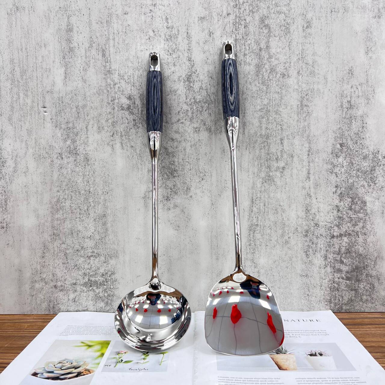 V08 VOKO黑咖柄铲子 汤勺