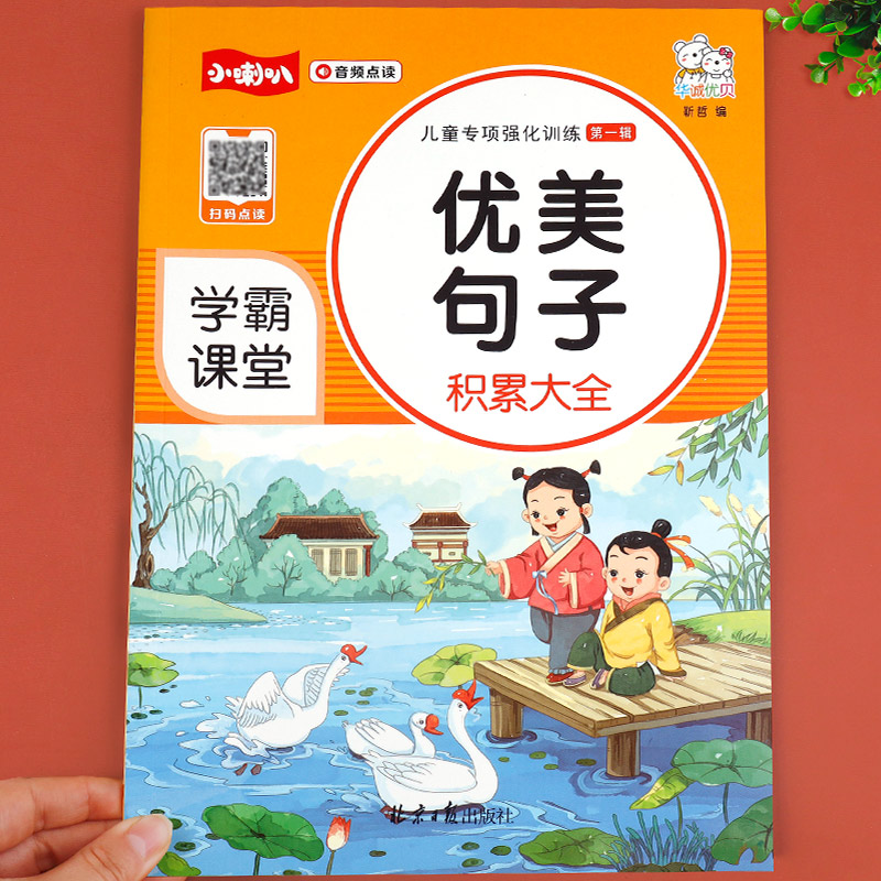 小学语文优美句子积累大全训练修辞手法专项打卡计划手册小学生一