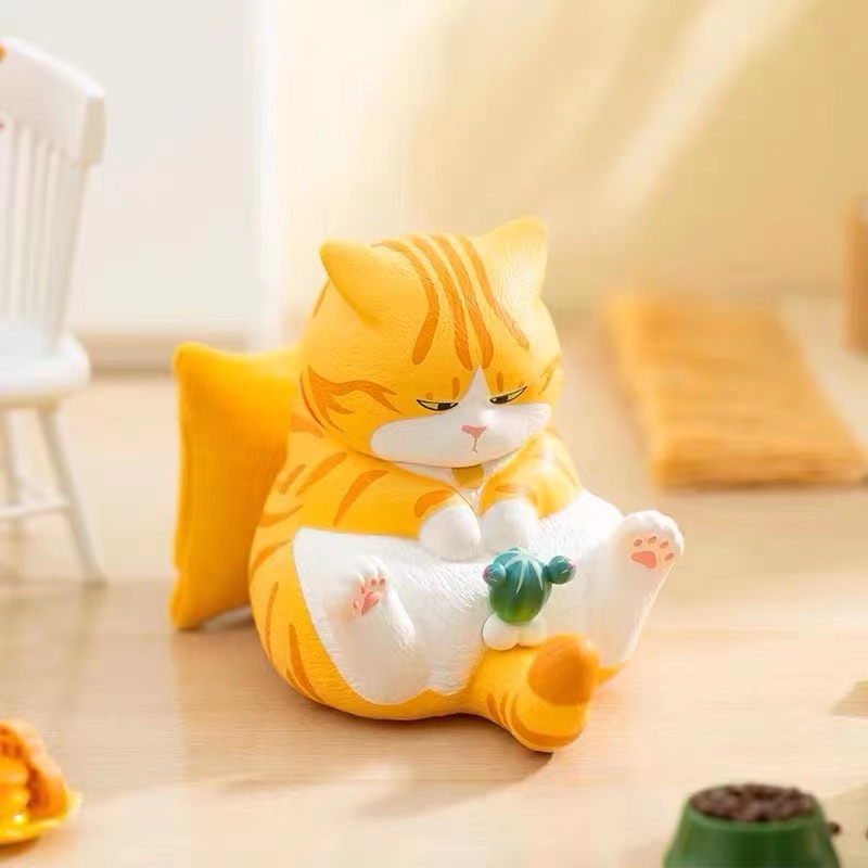 【拆盒】盯档猫 可爱+沙雕 正品潮玩盲盒