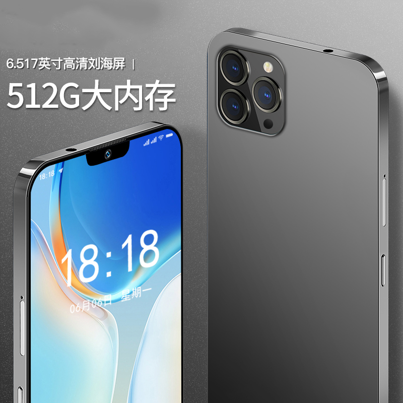 【官方正品】新款512G高端商务人脸双卡双待智能手机