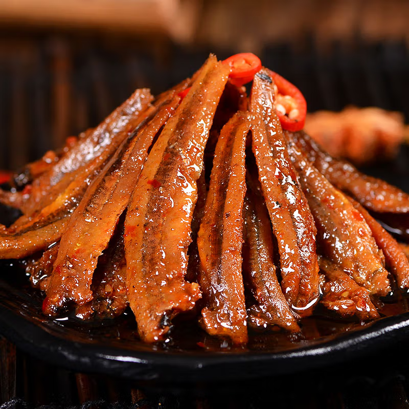 【鹿哥哥专属】鱼仔即食网红麻辣好吃鱼毛毛鱼小鱼干麻辣休闲零食