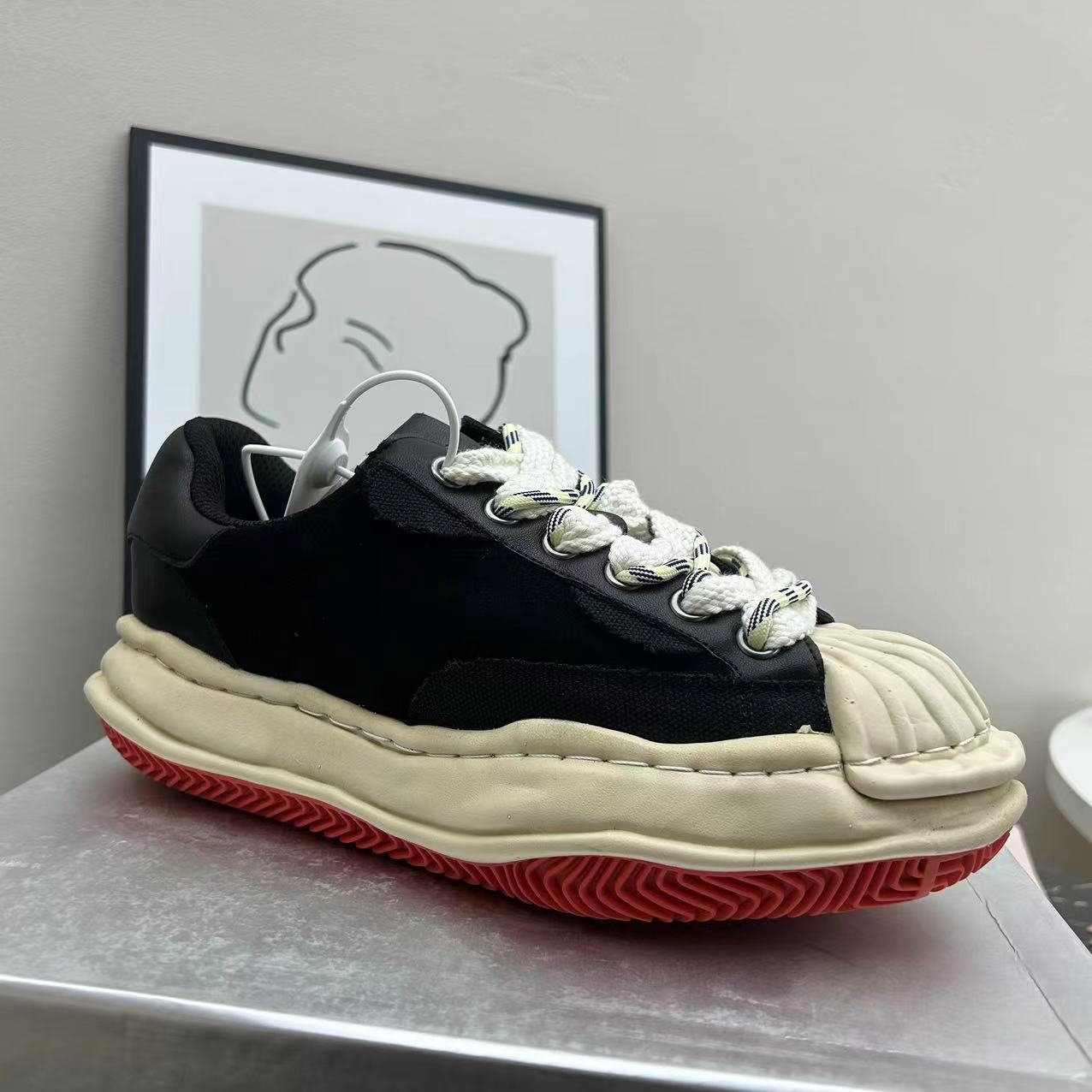 小众设计百搭潮鞋贝壳厚底休闲鞋0001/A-4394——ERP