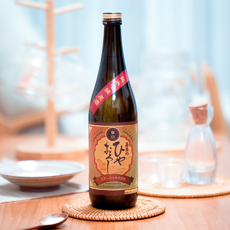 嘉美心旨口纯米吟酿秋冬限定清酒720ml 日本原装进口清酒微醺米酒