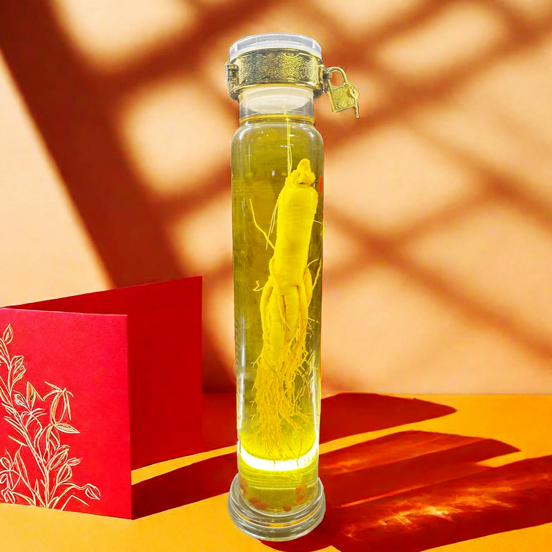 人参酒长白山52度礼盒装1000ml清香型纯粮酿造香醇特产传统陈酿