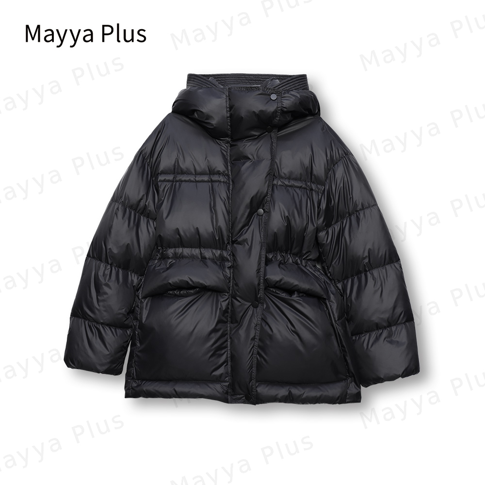 【一件驭冬】Mayya Plus时尚新品气质显瘦百搭轻暖感羽绒服32347137
