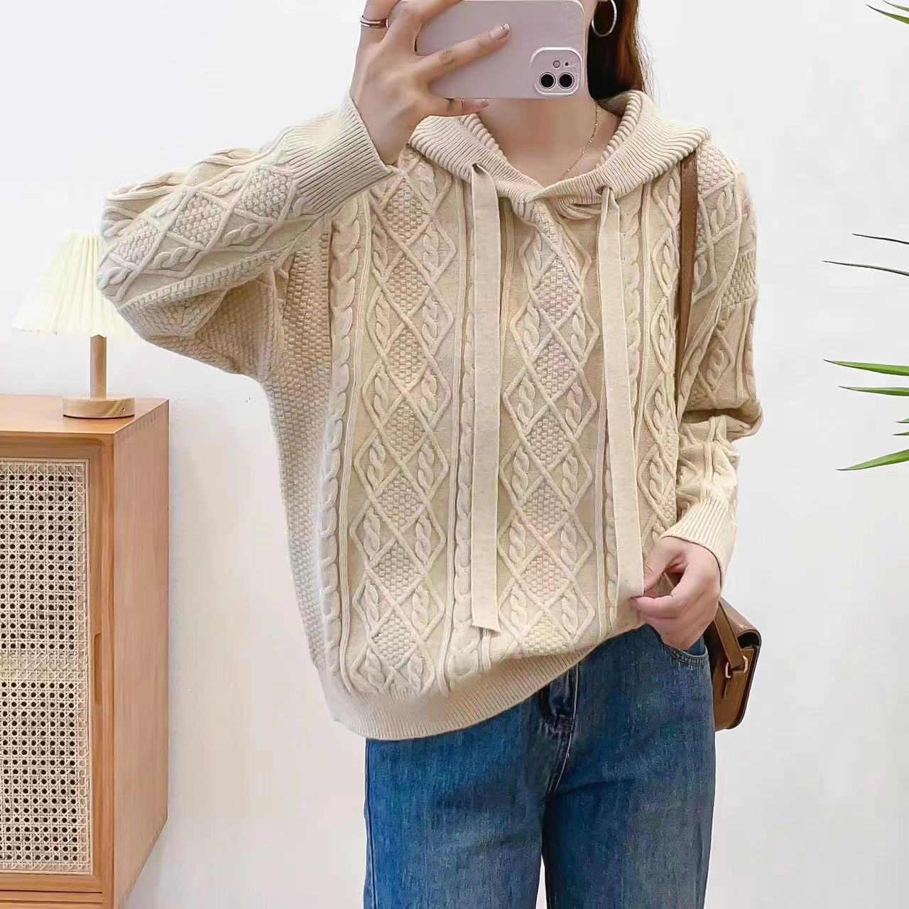 310384《现》小涵家玲姐精选儿童韩版春秋洋气套头毛衣（80-120斤）