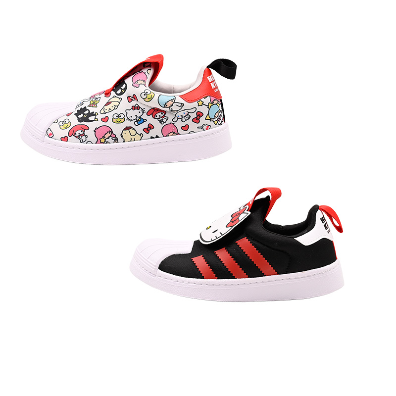 adidas/阿迪达斯儿童鞋春秋贝壳头迪士尼联名运动鞋女板鞋HQ4094