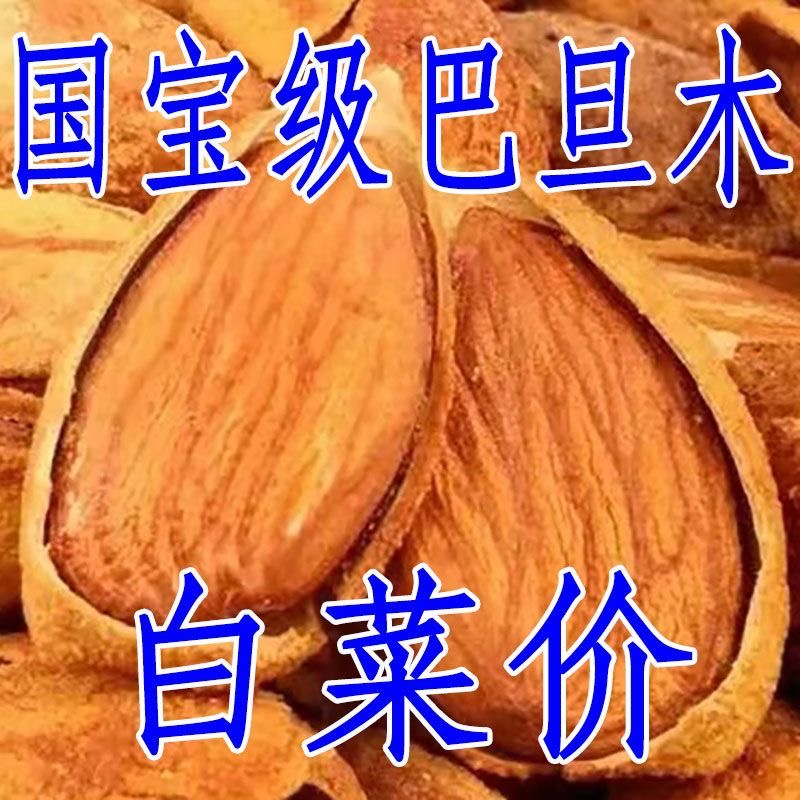 大颗粒薄壳巴旦木坚果干果炒货杏仁网红零食年货零食整箱批发新款