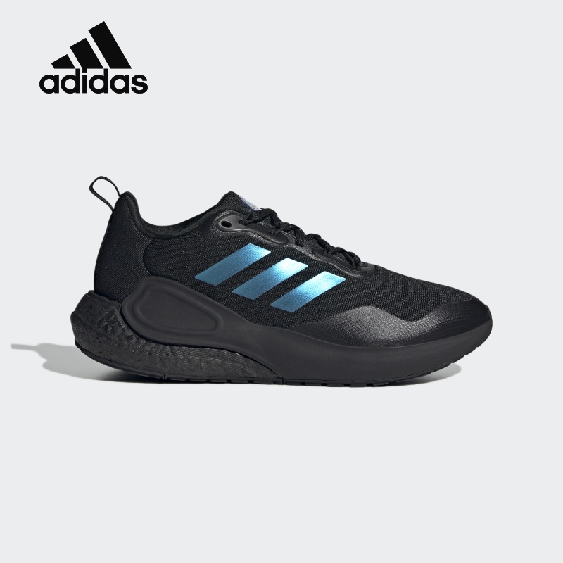 Adidas阿迪达斯男女鞋运动黑色缓震轻便透气休闲经典跑步鞋GX3546