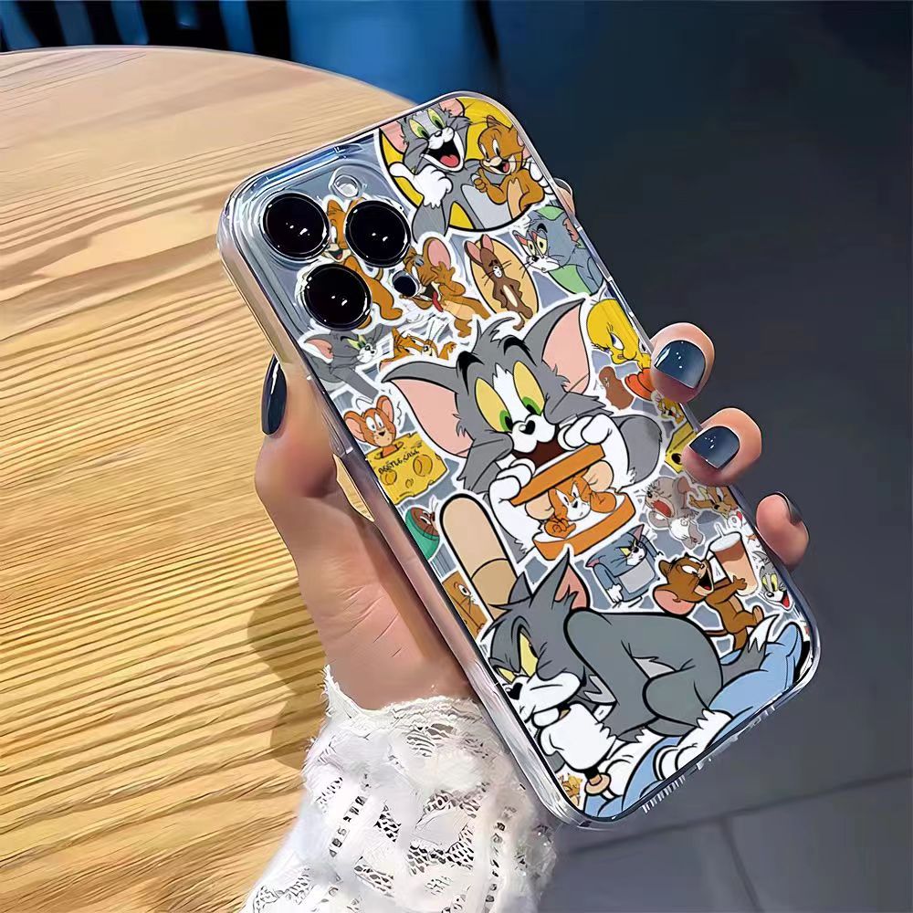 猫和老鼠适用iphone15/14/12/11/xr手机壳苹果13华为vivo小米oppo