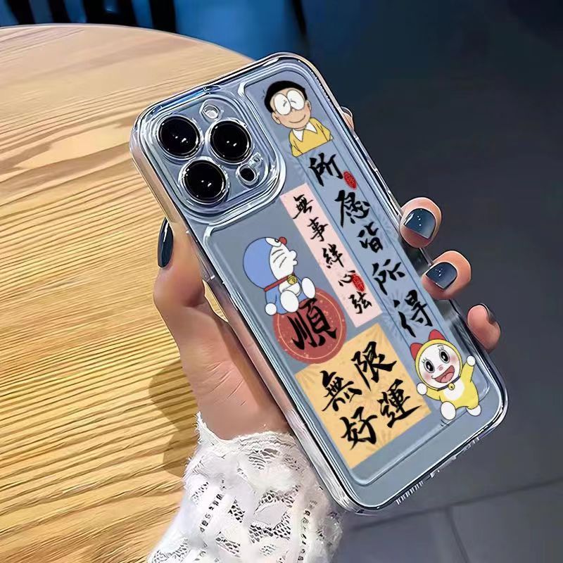 哆啦a梦适用iphone15/14/12/11/xr手机壳苹果13华为vivo小米oppo