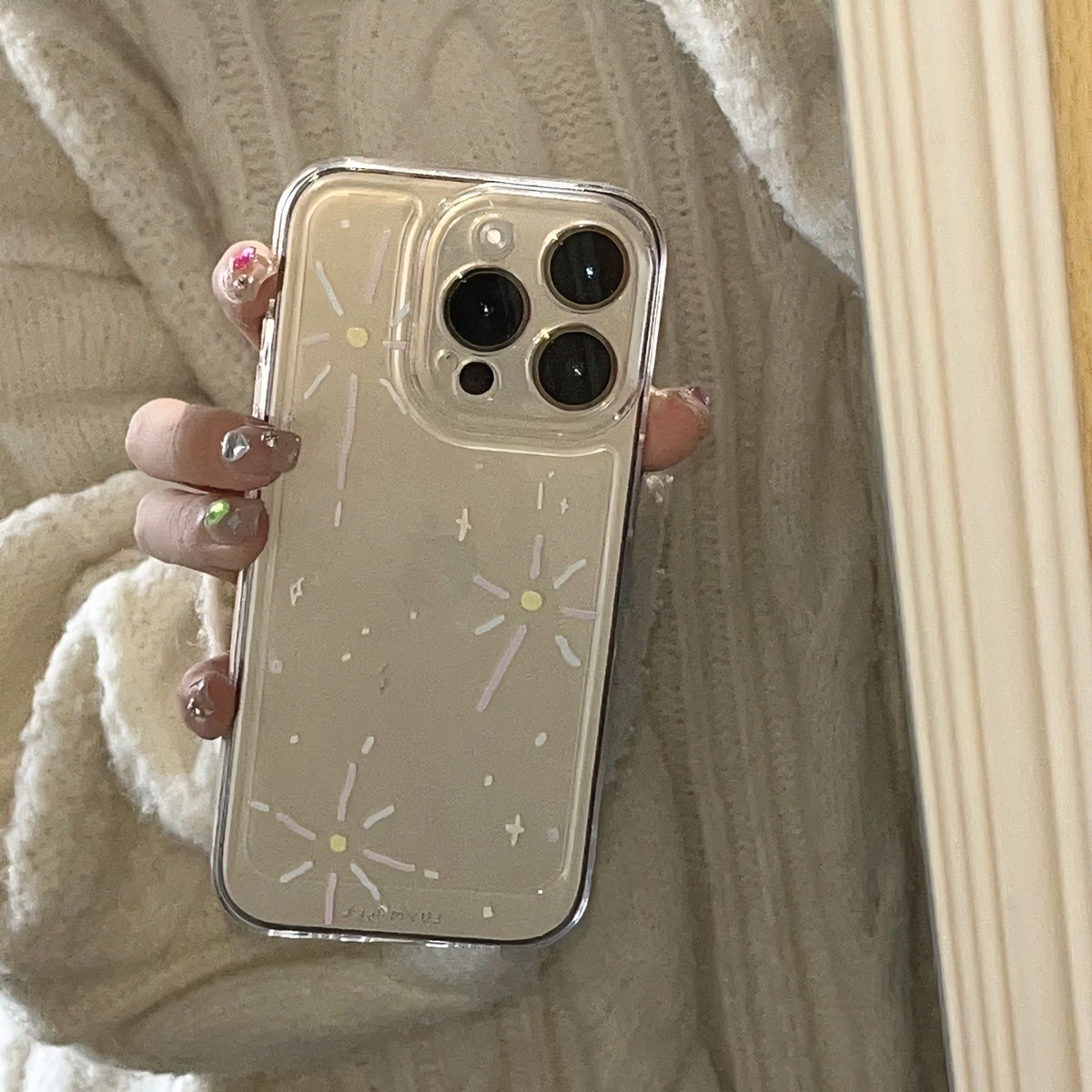 星光烟花适用iphone15/14/12/11/xr手机壳苹果13华为vivo小米oppo