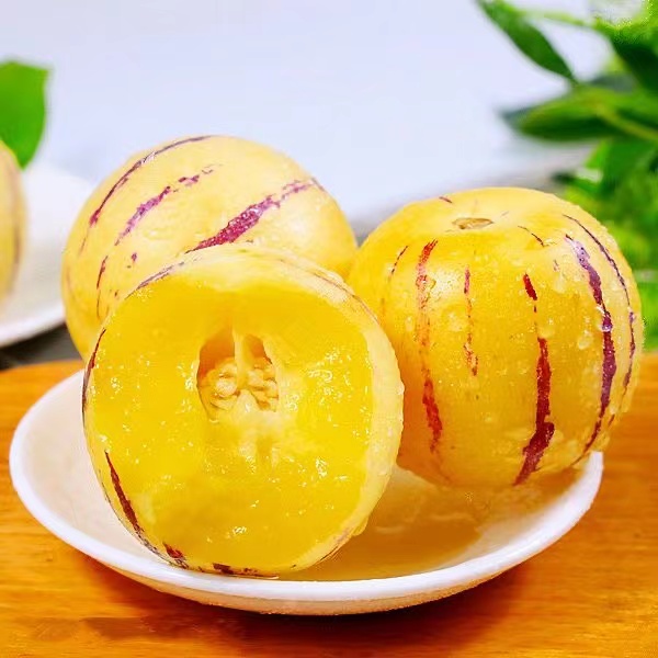 云南人参果7分熟发货黄心大果黄肉低糖清甜黄果圆果特级特大号5斤