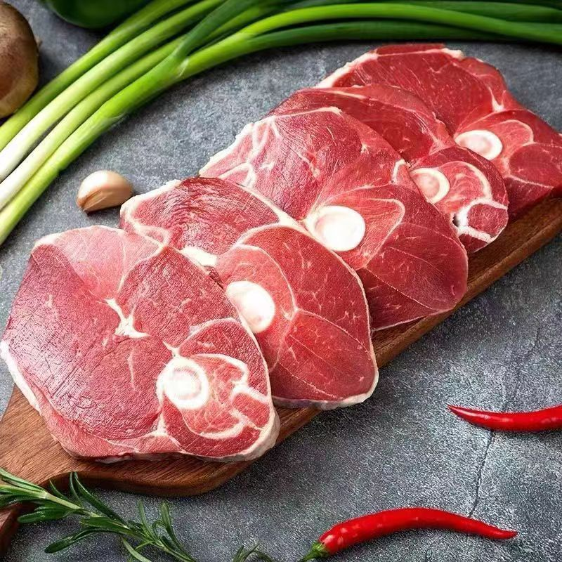 羊腿肉 散养羊后腿肉 羊肉 羊大腿切片 3斤/4斤羊臀肉