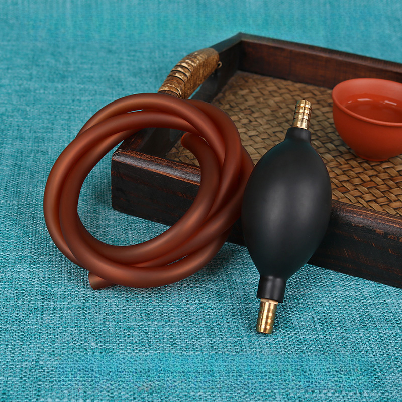 茶盘排水管带吸水球茶桌茶几茶台漏水配件下水软管子功夫泡茶茶具