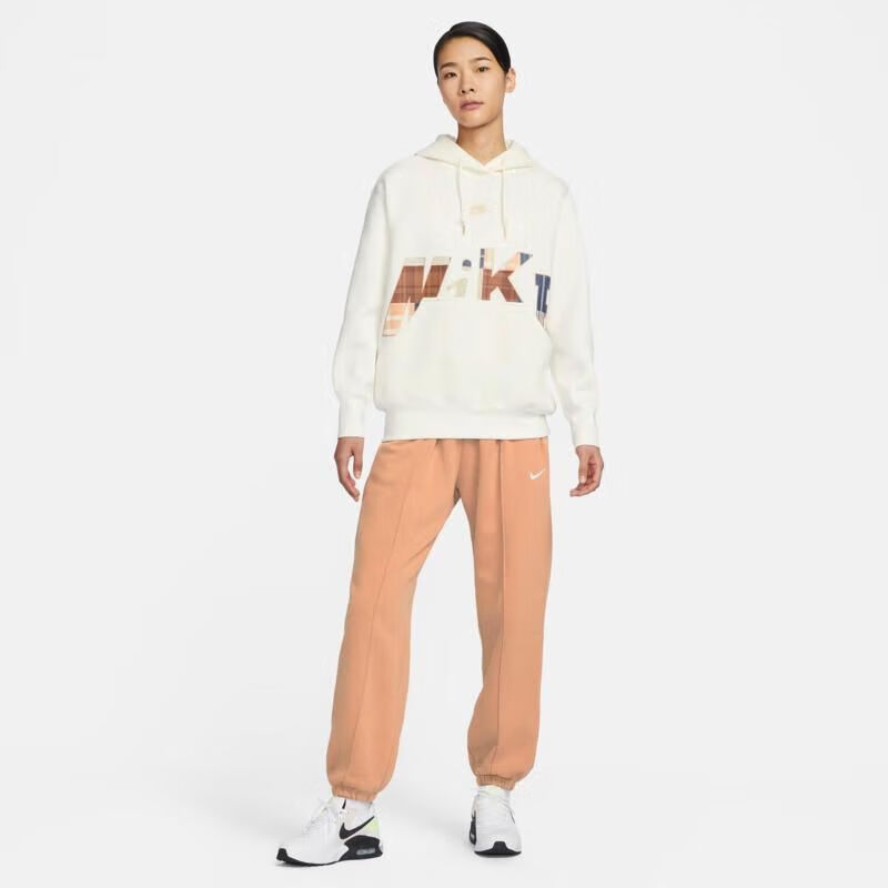耐克（NIKE）冬季女子运动休闲卫衣套头衫FV3977-133