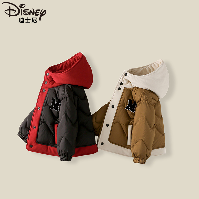 Disney/迪士尼儿童羽绒服冬季新款宝宝保暖外套XOE4SU951