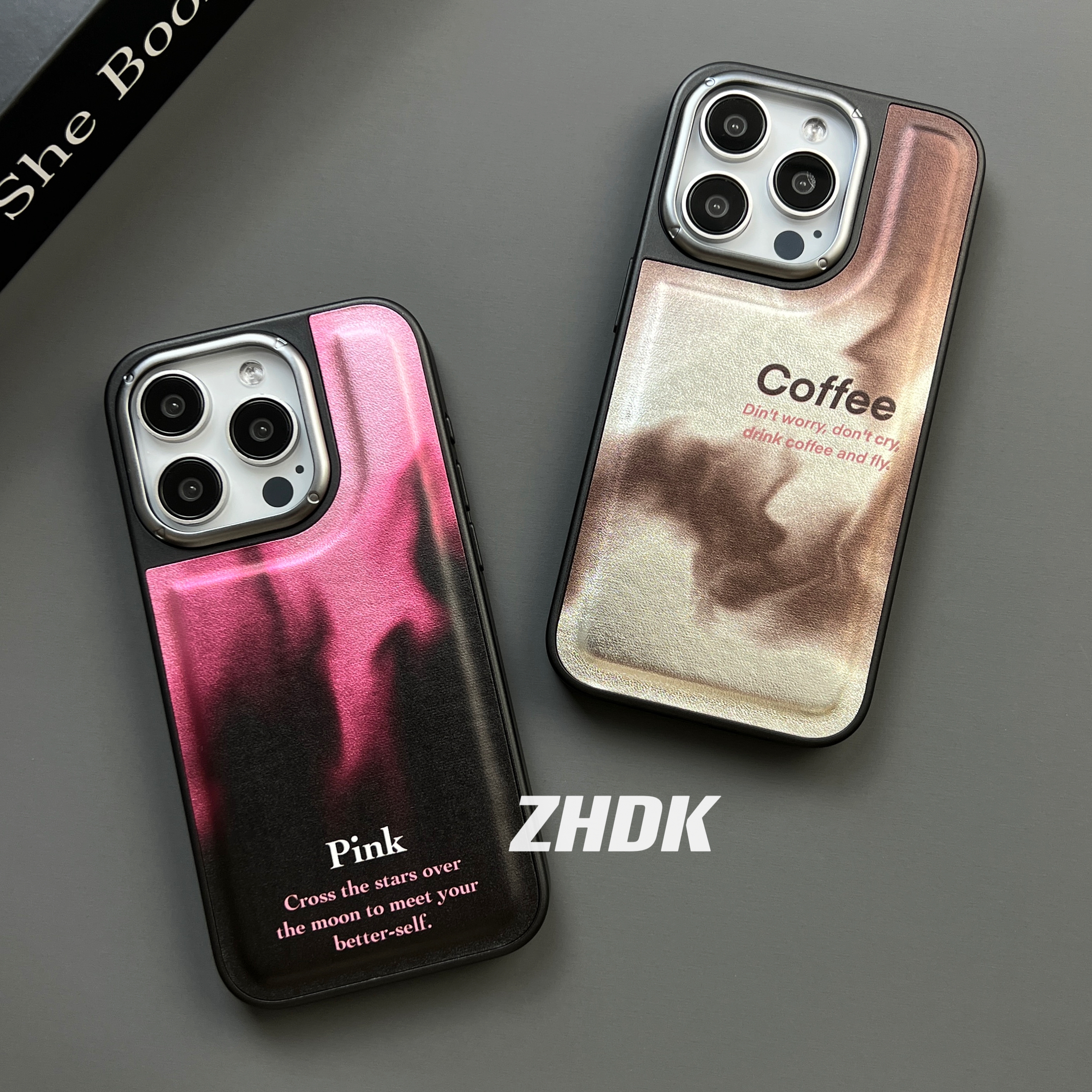 贴皮小众烟火波纹高级感适用iphone15promax苹果手机壳14保护套13