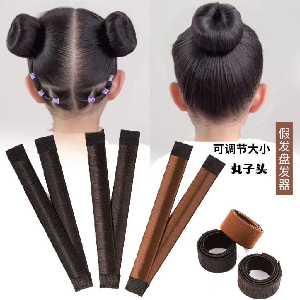 发饰丸子头盘发啪啪圈盘发器