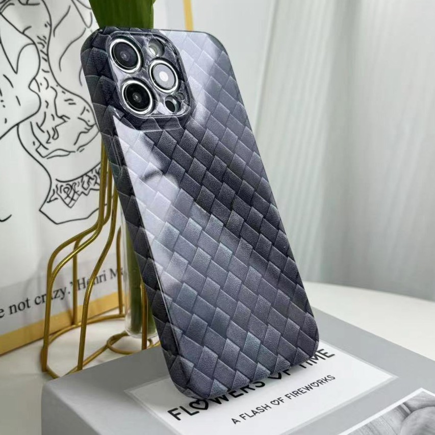 苹果15promax潮牌亮面凯夫拉iphone14Promax散热壳全包超薄菲林壳