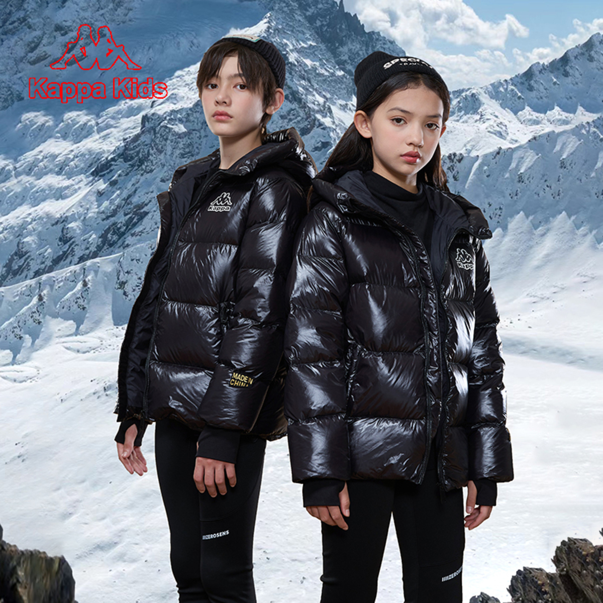 【Kappa Kids】男女童冬新款羽绒服面包服百搭耐穿KTM23D006/7