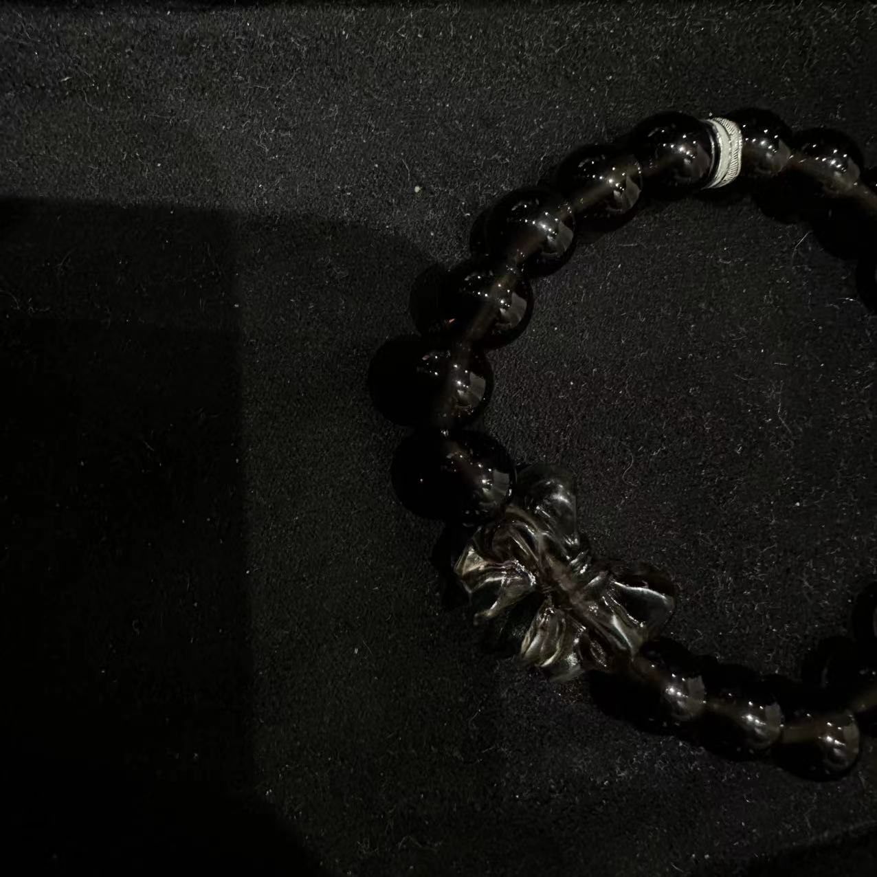 「美空冬海」 冰茶色珠珠挂件