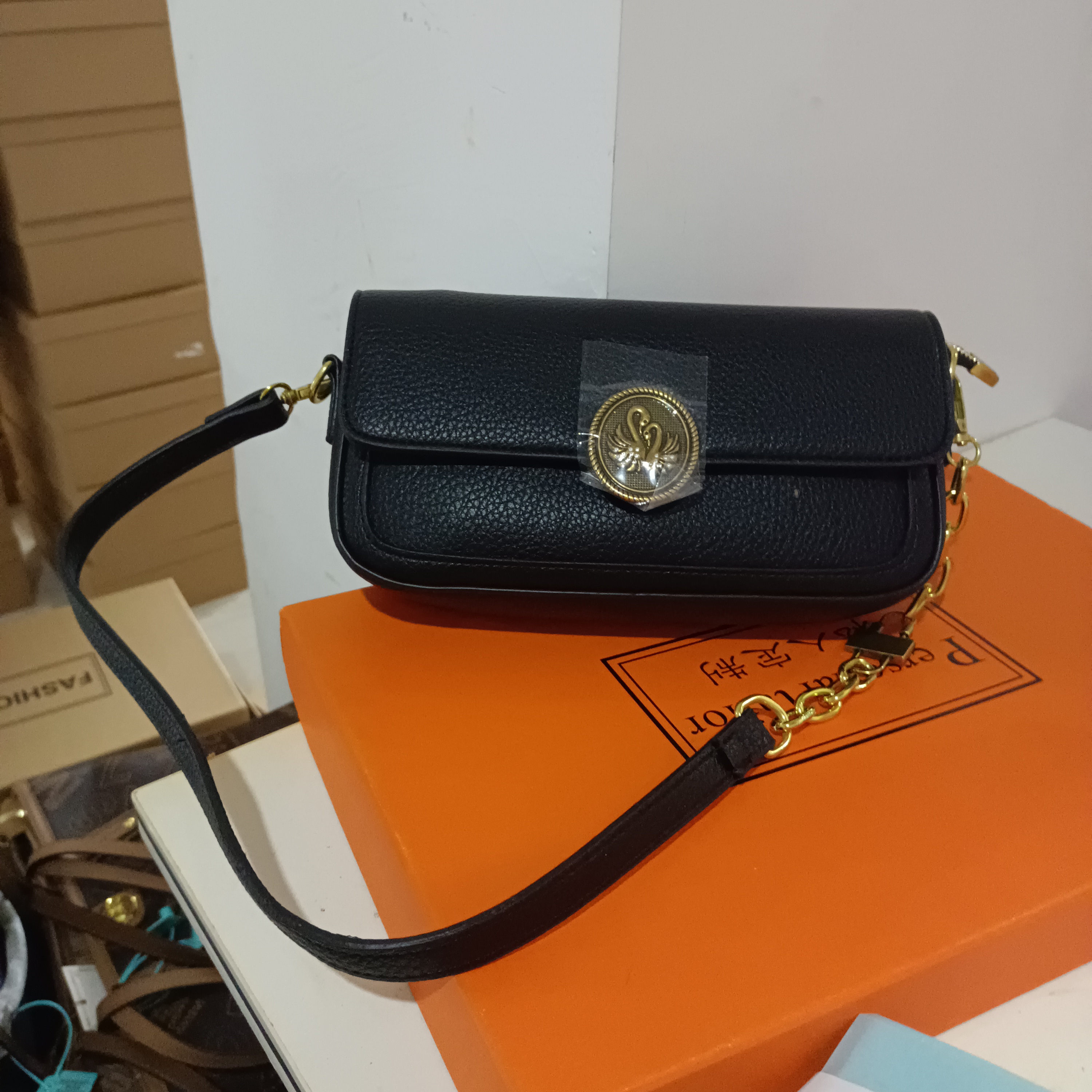 小孤品 1002 黑色 高品质女包（限购一单）