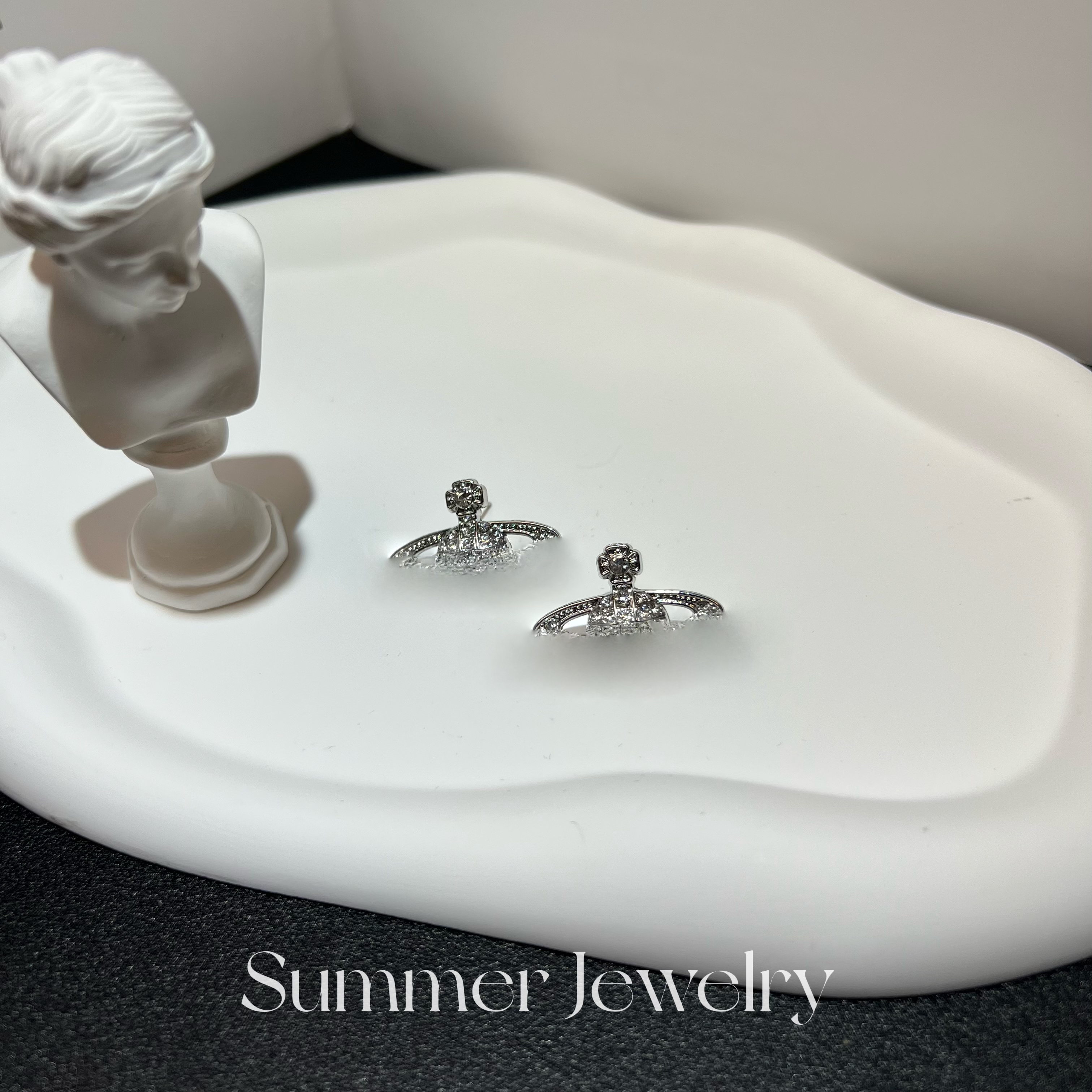 铜合金耳饰 R149时尚小众精致百搭耳钉