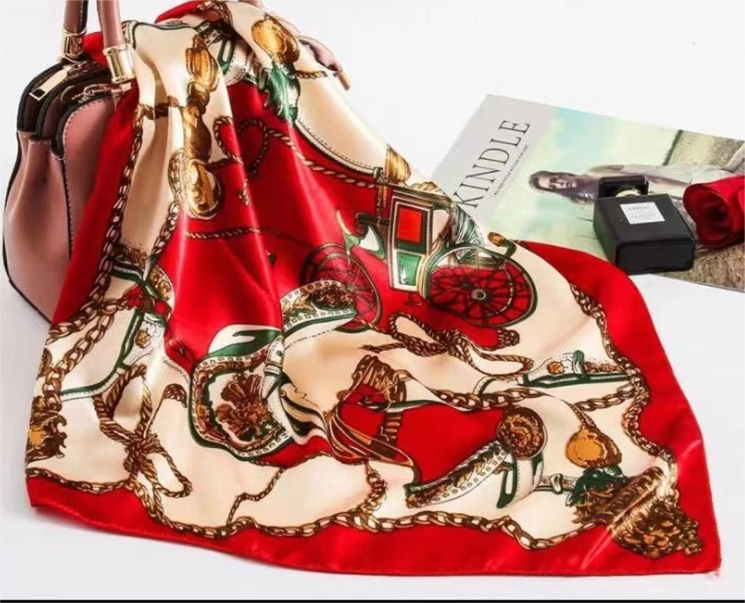 【峰哥补贴】丝巾颜色随机发房车随车丝巾无礼盒尺寸50*50小丝巾