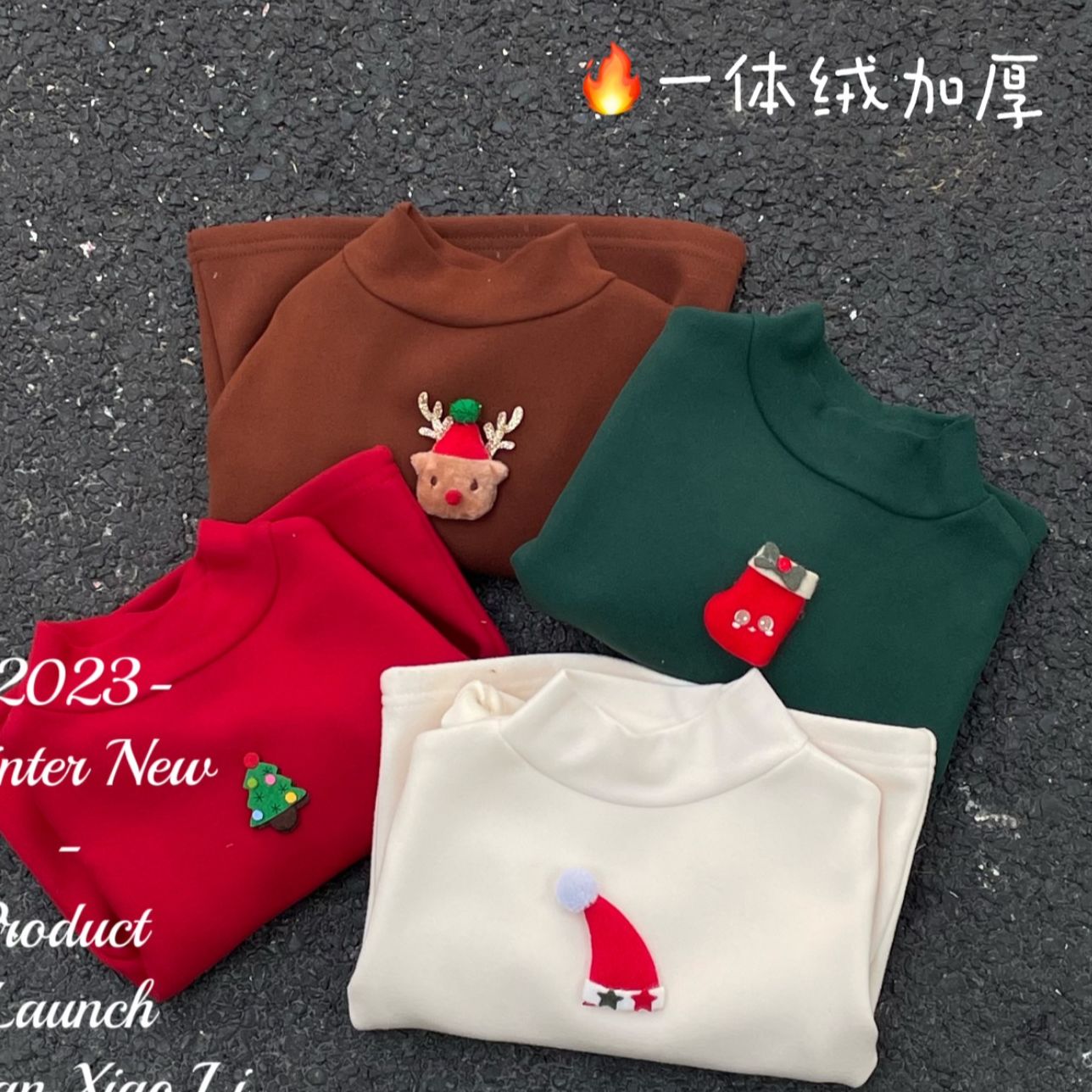 田小里~圣诞打底衫9035（T恤）