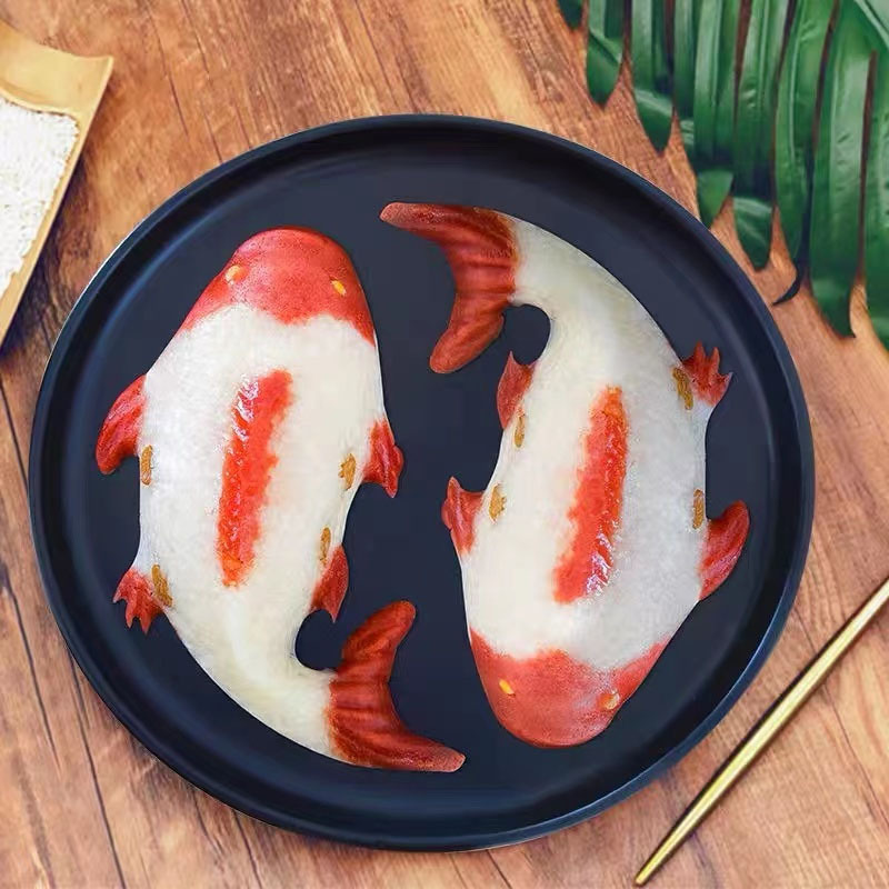 年年有鱼八宝饭加热即食特产小吃糯米饭500克半成品鱼形甜年夜饭