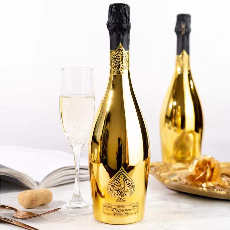 土豪金黑桃a酒莫斯卡托果味起泡酒气泡酒女士甜白葡萄酒香槟甜酒