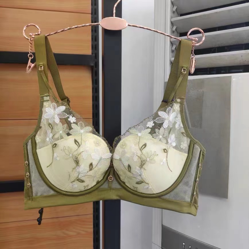 高品质美背蕾丝舒适女士透气聚拢