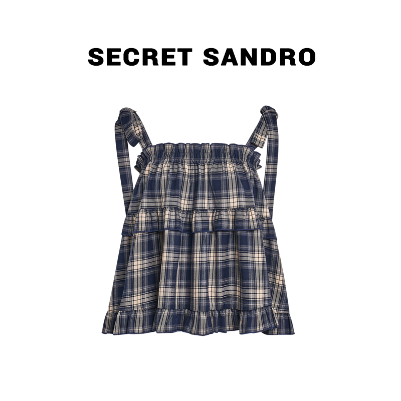 【格格】Secret Sandro 鸥纪儿 吊带 H53226018R