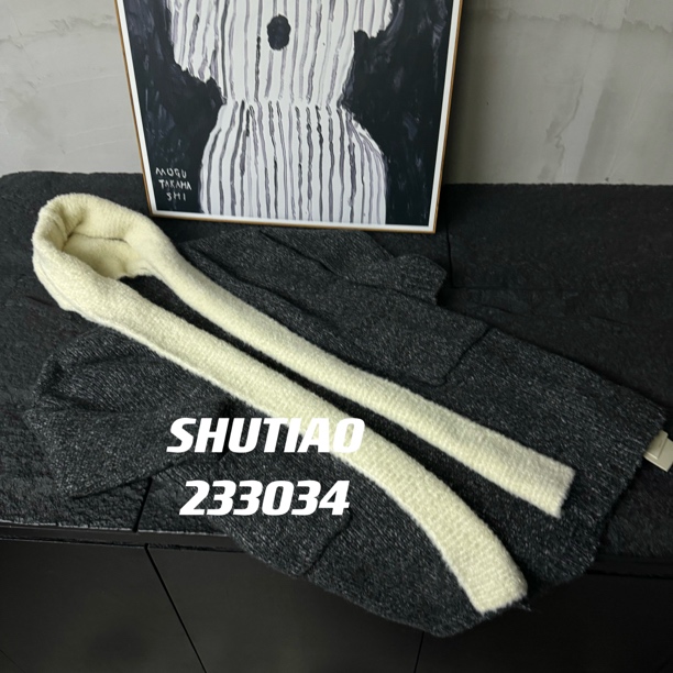 【SHUTIAO】2023秋冬：新款小众设计款上衣233034