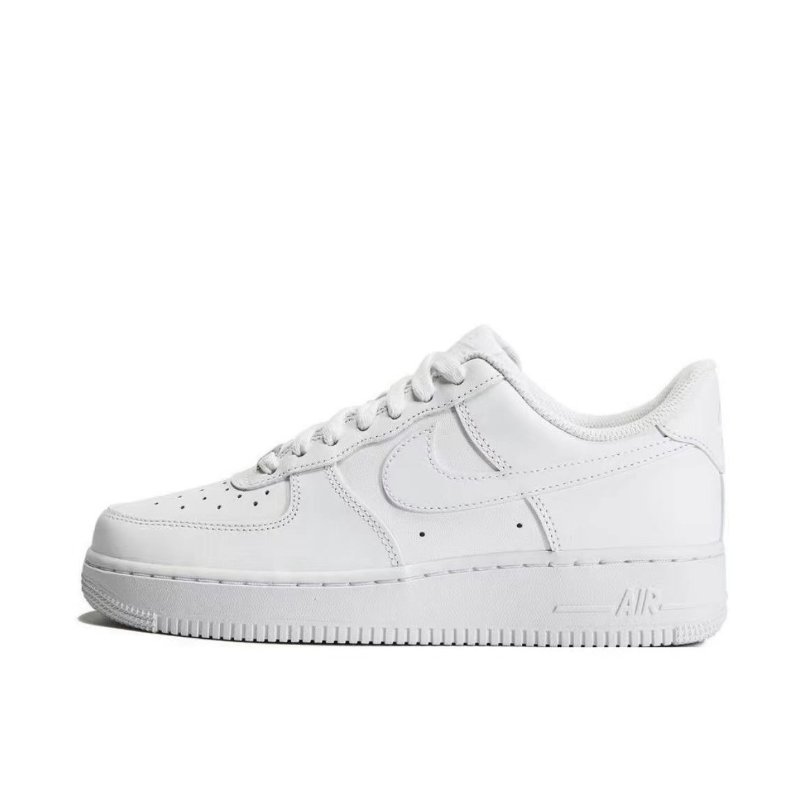 NIKE/耐克AirForce1LowAF1女低帮复古纯白休闲板鞋DD8959-100