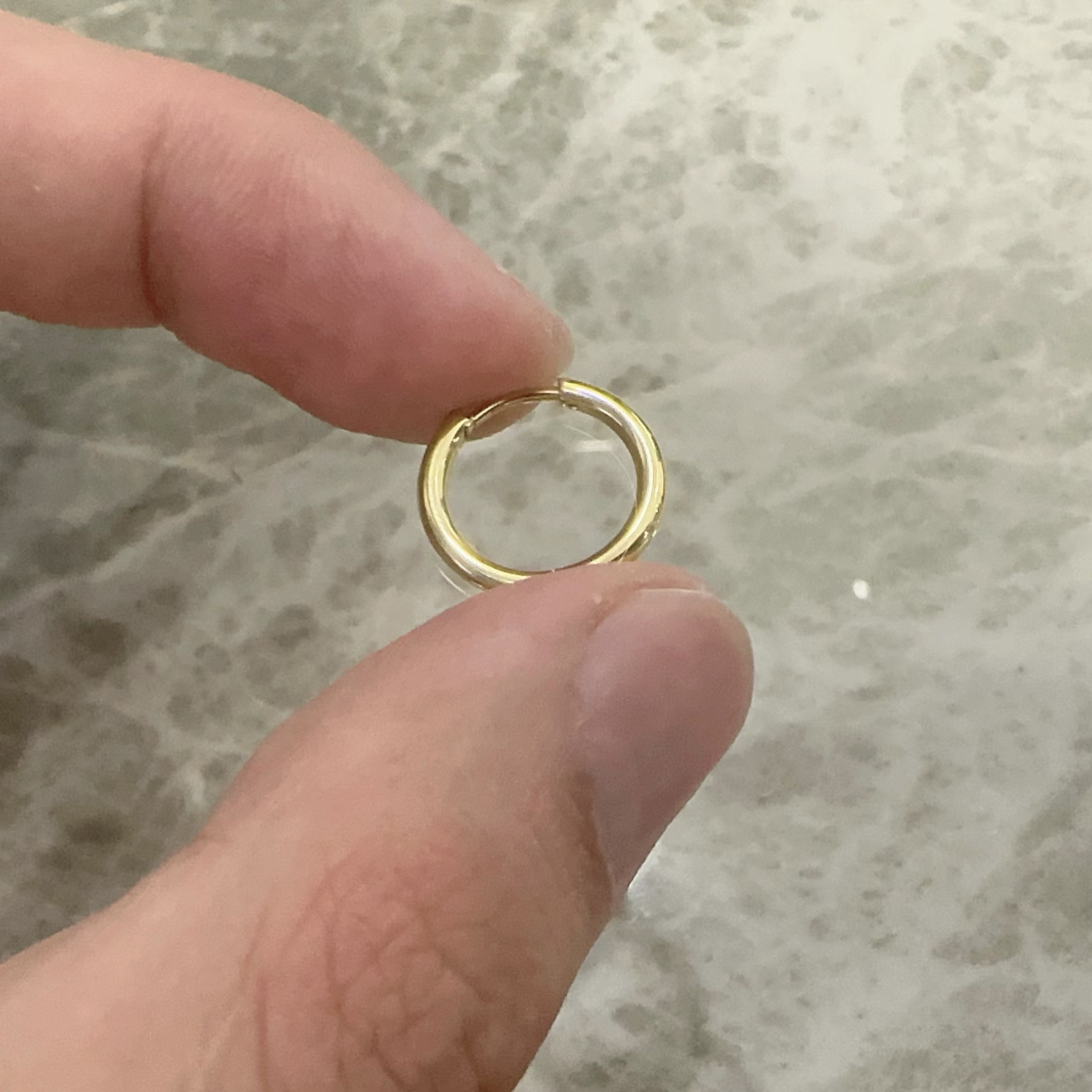 DUTRIEUX 钛钢耳饰 简约素款纯色百搭耳圈