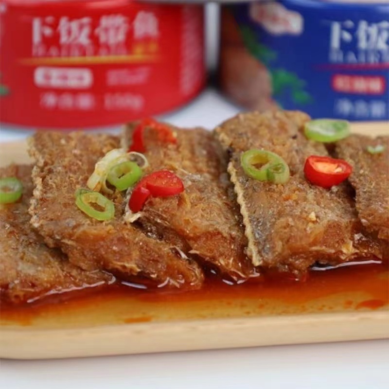 【鲜捕头】下饭带鱼下饭神器香鲜软嫩网红小零食速食即食随机发货